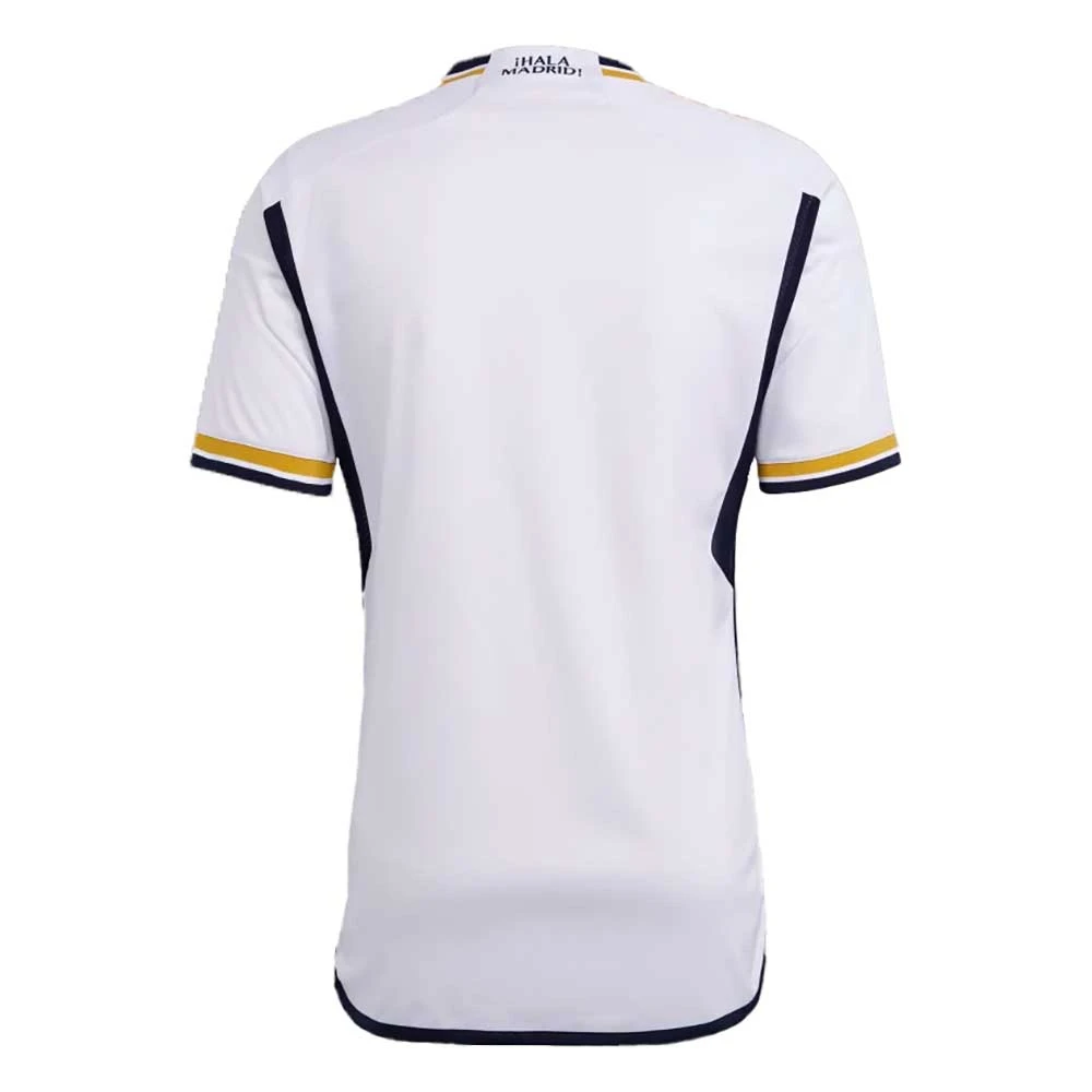 ADIDAS Men's REAL Madrid Home Jersey - White 2 ADIDAS Men's REAL Madrid Home Jersey - White - Image 2