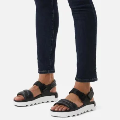 Sorel Women's Viibe Sandal - Black/Sea Salt- Regular (B) -Patagonia Shop 2030511 010 a9