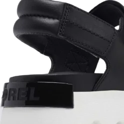 Sorel Women's Viibe Sandal - Black/Sea Salt- Regular (B) -Patagonia Shop 2030511 010 d