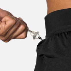 BROOKS Men's Sherpa Split Short 3in - Black -Patagonia Shop 211329 001 D3 Sherpa 3in Split Short