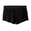 BROOKS Men's Sherpa Split Short 3in - Black