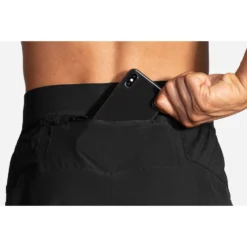 BROOKS Men's Sherpa 5" Short - Black -Patagonia Shop 211332 001 D2 Sherpa 5in Short