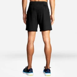 BROOKS Men's Sherpa 7" 2-In-1 Short - Black 10 BROOKS Men's Sherpa 7" 2-In-1 Short - Black -Patagonia Shop 211333 001 MB Sherpa 7in 2in1 Short