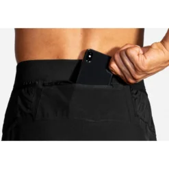 BROOKS Men's Sherpa 7" Short - Black -Patagonia Shop 211334 001 D2 Sherpa 7in Short