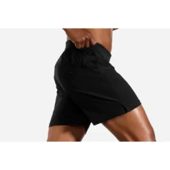 BROOKS Men's Sherpa 7" Short - Black -Patagonia Shop 211334 001 mv Sherpa 7in Short