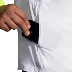 BROOKS Men's Run Visible Convertible Jacket - White/Asphalt/Nightlife 23 BROOKS Men's Run Visible Convertible Jacket - White/Asphalt/Nightlife -Patagonia Shop 211406 134 D6 Run Visible Convertible Jacket 1