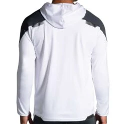 BROOKS Men's Run Visible Thermal Hoodie - White/Asphalt/Nightlife -Patagonia Shop 211411 134 MB Run Visible Thermal Hoodie