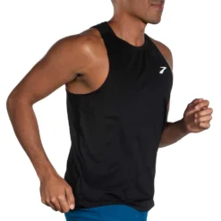 BROOKS Atmosphere Singlet 2.0 - Black 7 BROOKS Atmosphere Singlet 2.0 - Black -Patagonia Shop 211445 001 MV Atmosphere Singlet 2