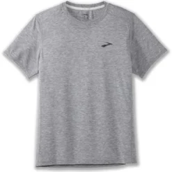 BROOKS Men's Distance Short Sleeve 2.0 Top - Heather Ash