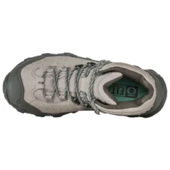 Oboz Women's Bridger Mid B-DRY Hiking Shoe- Frost Gray -Patagonia Shop 22102 Womens Bridger Mid B DRY FrostGray top 71540
