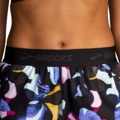 BROOKS Women's Chaser 3" Shorts - Fast Floral Print -Patagonia Shop 221463 056 D1 Chaser 3in Short