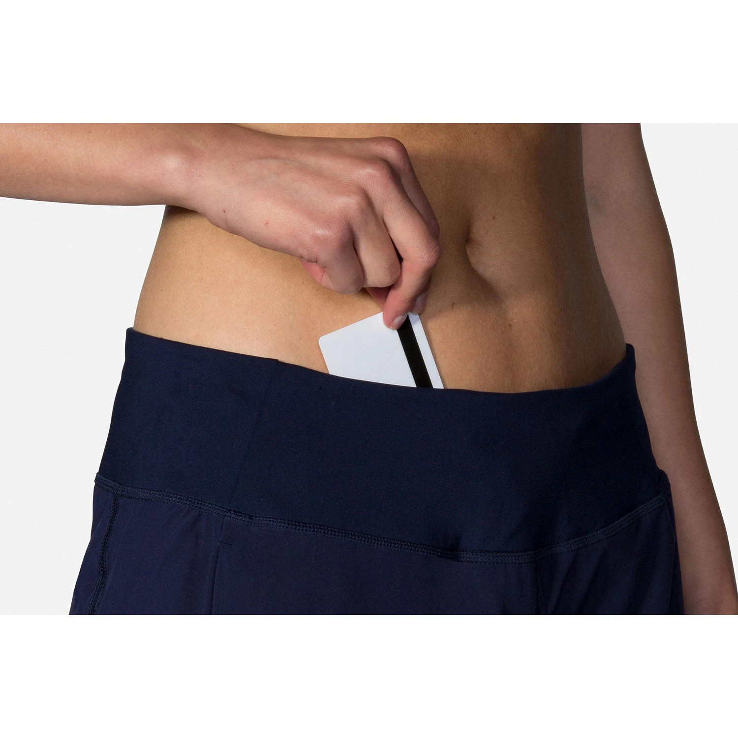 BROOKS Women's Chaser 5" Short - Navy 6 BROOKS Women's Chaser 5" Short - Navy - Image 6