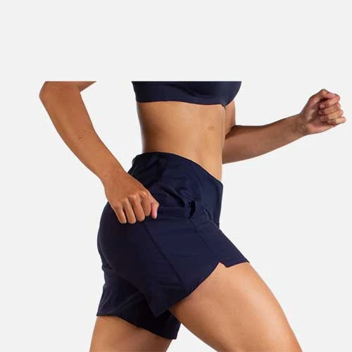 BROOKS Women's Chaser 7" Short - Navy 4 BROOKS Women's Chaser 7" Short - Navy - Image 4