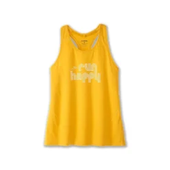 BROOKS Women's Distance Tank 2.0 - Htr Sundial/Retro RH