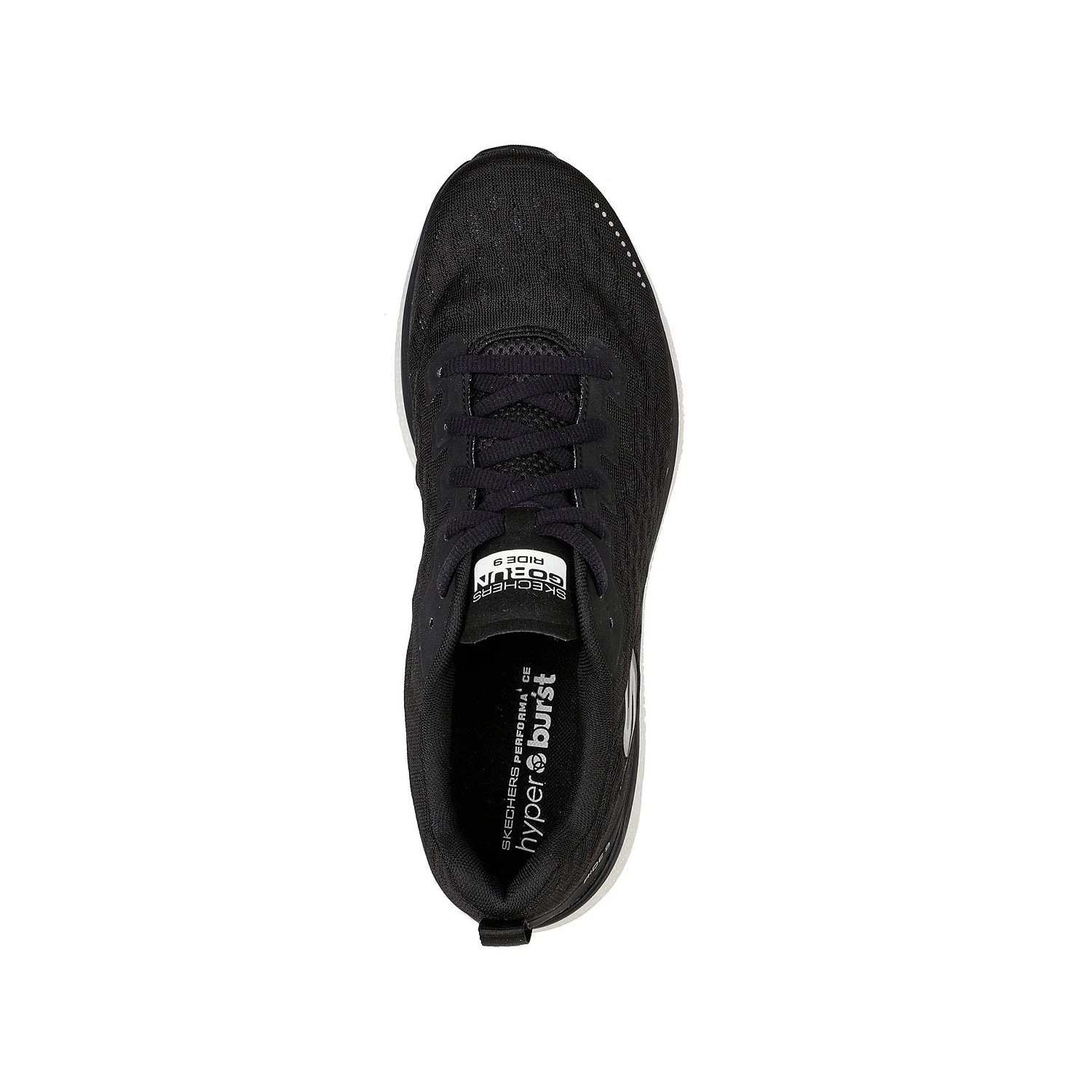 Skechers Men's GOrun Ride 9 Running Shoe - Black/White - Regular (D) 5 Skechers Men's GOrun Ride 9 Running Shoe - Black/White - Regular (D) - Image 5