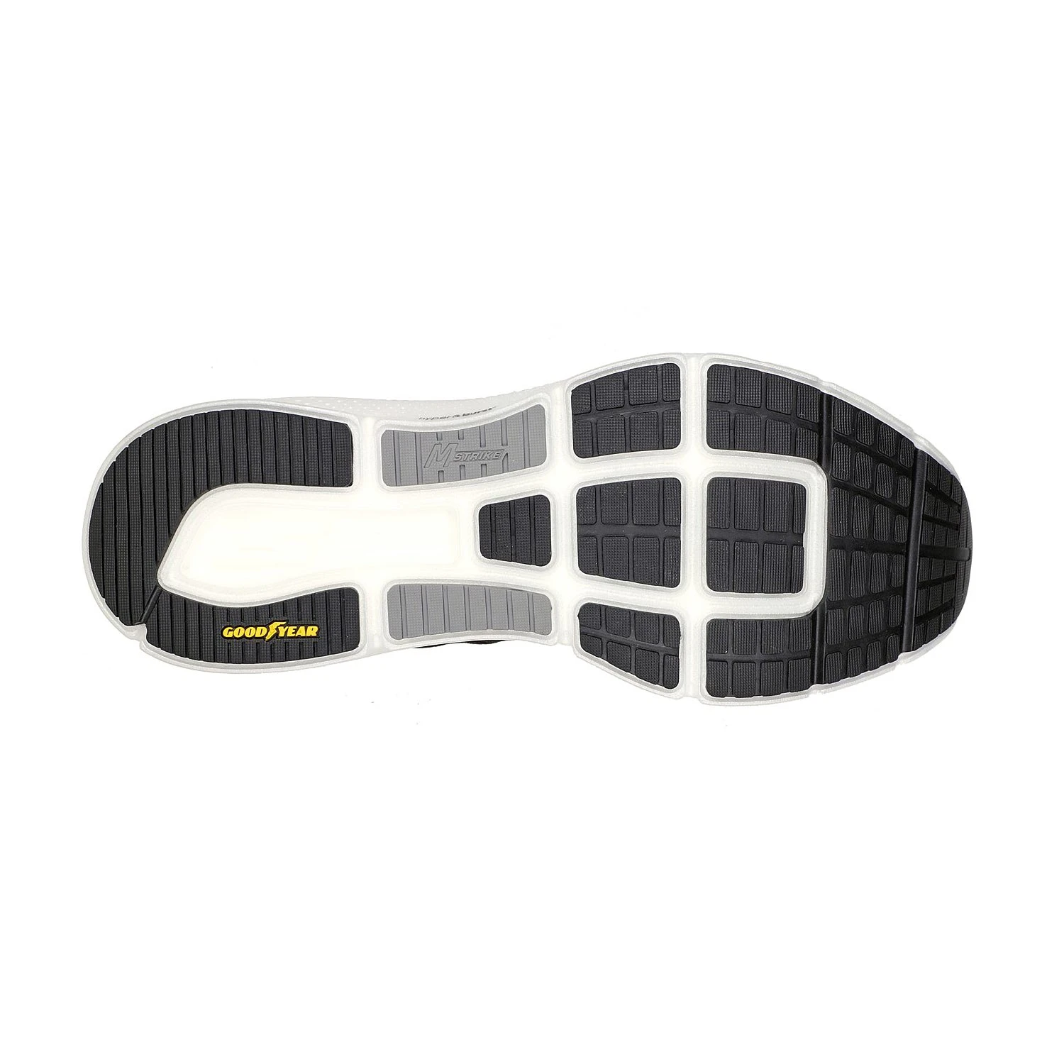 Skechers Men's GOrun Ride 9 Running Shoe - Black/White - Regular (D) 3 Skechers Men's GOrun Ride 9 Running Shoe - Black/White - Regular (D) - Image 3