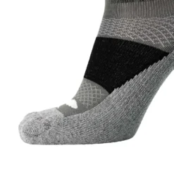 BROOKS Unisex High Point Crew Sock - Asphalt/Black -Patagonia Shop 280491 012 D3 High Point Crew
