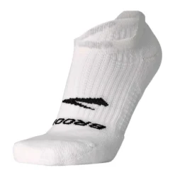 BROOKS Unisex Ghost No Show Sock - White