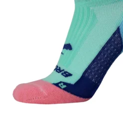BROOKS Unisex Ghost No Show Sock - Salt Air/Pink -Patagonia Shop 280498 413 D3 Ghost No Show