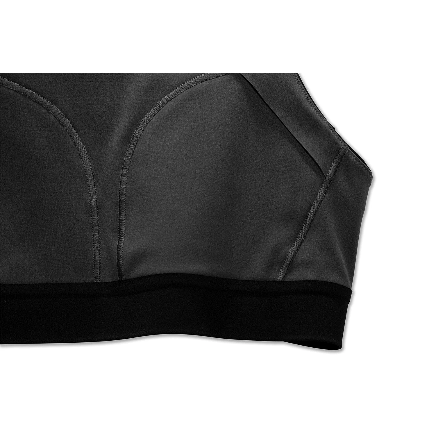 BROOKS Women's Drive 3 Pocket Run Bra - Black 5 BROOKS Women's Drive 3 Pocket Run Bra - Black - Image 5