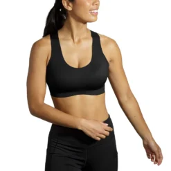 BROOKS Women's Dare Crossback Run Bra 2.0 -Black 10 BROOKS Women's Dare Crossback Run Bra 2.0 -Black -Patagonia Shop 350084 001 MA Dare Crossback Run Bra 2