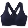 BROOKS Women's Dare Crossback 2.0 Run Bra - Navy