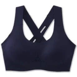 BROOKS Women's Dare Crossback 2.0 Run Bra - Navy