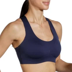 BROOKS Women's Dare Crossback 2.0 Run Bra - Navy 14 BROOKS Women's Dare Crossback 2.0 Run Bra - Navy -Patagonia Shop 350084 451 MV Dare Crossback Run Bra 2