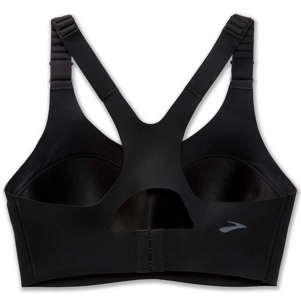 BROOKS Women's Dare Racerback Run Bra 2.0 - Black 8 BROOKS Women's Dare Racerback Run Bra 2.0 - Black - Image 8