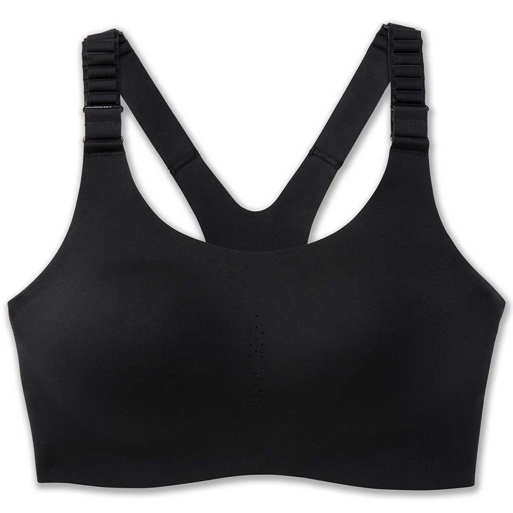 BROOKS Women's Dare Racerback Run Bra 2.0 - Black 1 BROOKS Women's Dare Racerback Run Bra 2.0 - Black