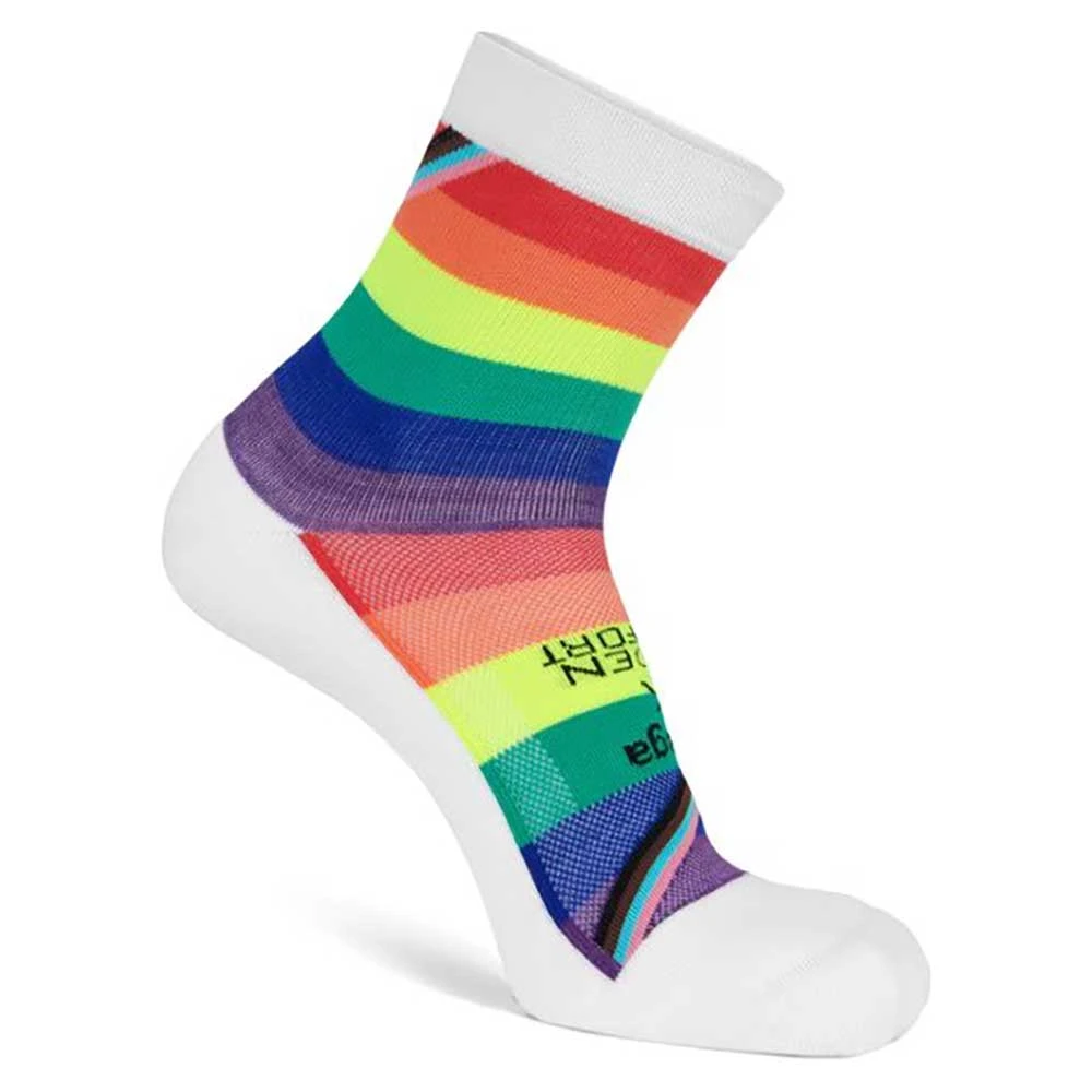 Balega Hidden Comfort Pride Mini Crew - Rainbow 1 Balega Hidden Comfort Pride Mini Crew - Rainbow