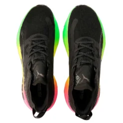 Men's Foreverrun Nitro Futrograde Running Shoe - Puma Black/Green Gecko- Regular (D) -Patagonia Shop 380005 01 sv04