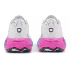 Puma Men's ForeverRun Nitro Sunset Running Shoe - White/Luminous Blue/Electric Orchid- Regular (D) -Patagonia Shop 38000702 WhiteBlue BCK