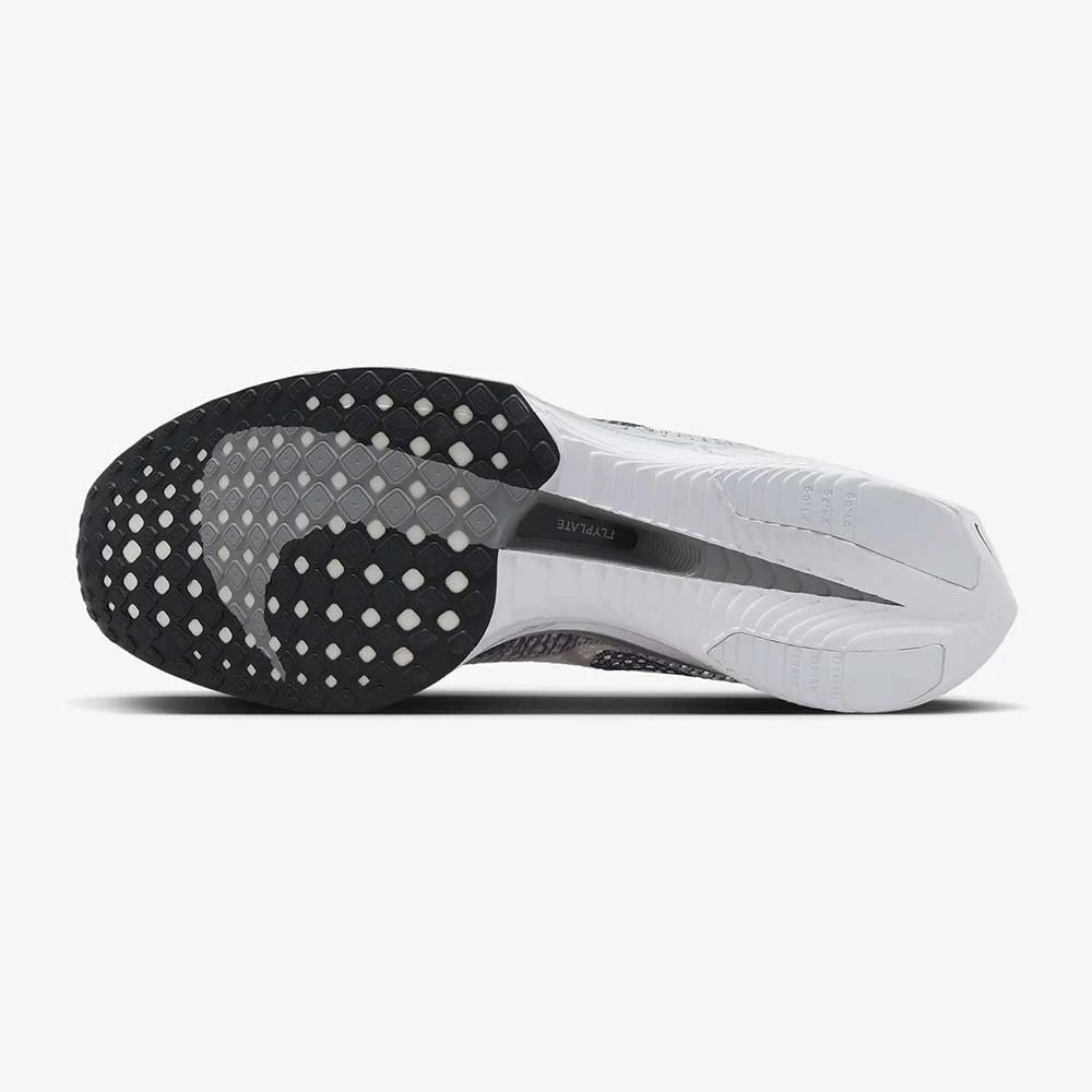 Men's Nike ZoomX Vaporfly Next% 3 Running Shoe- White/Dark Smoke Grey/Particle Grey- Regular (D) 4 Men's Nike ZoomX Vaporfly Next% 3 Running Shoe- White/Dark Smoke Grey/Particle Grey- Regular (D) - Image 4