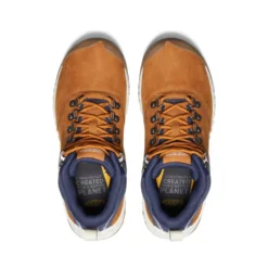 Women's Nxis Explorer Mid Waterproof Hiking Boot - Keen Maple/Birch- Regular (B) -Patagonia Shop 3d98a69bb08aea03fee3285af74a530c22bd17c6