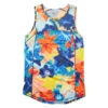 Women's Run All Day Tank - Blu Collage