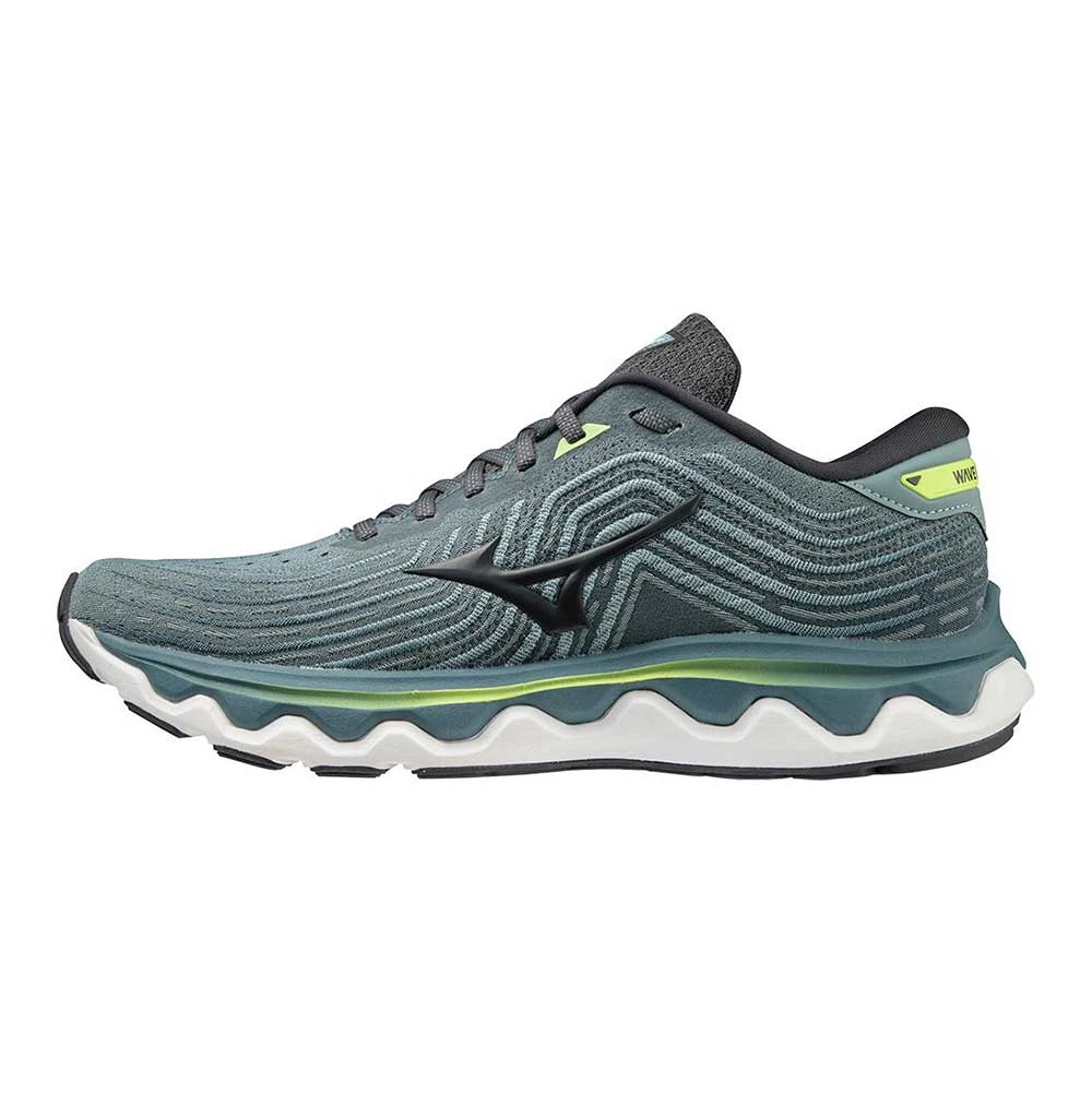 Mizuno Men's Wave Horizon 6 Running Shoe - Smoke Blue/Ebony - Regular (D) 2 Mizuno Men's Wave Horizon 6 Running Shoe - Smoke Blue/Ebony - Regular (D) - Image 2