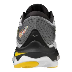 Mizuno Men's Wave Sky 6 Running Shoe - White/Cyber Yellow - Regular (D) -Patagonia Shop 411369.0034 05