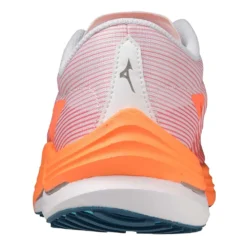 Mizuno Men's Wave Rebellion Flash Running Shoe- White/Silver - Regular (D) -Patagonia Shop 411392 0073 05