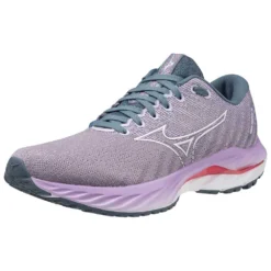 Mizuno Women's Wave Inspire 19 Running Shoe- Wisteria/China Blue- Regular (B) -Patagonia Shop 411398 6BCL 07