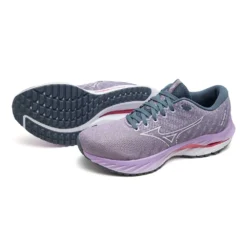 Mizuno Women's Wave Inspire 19 Running Shoe- Wisteria/China Blue- Regular (B) -Patagonia Shop 411398 6BCL 99
