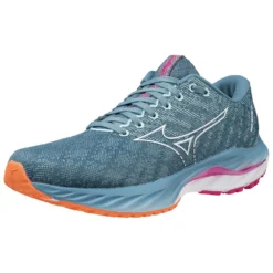 Mizuno Women's Wave Inspire 19 Running Shoe- Provincial Blue/White- Wide (D) 10 Mizuno Women's Wave Inspire 19 Running Shoe- Provincial Blue/White- Wide (D) -Patagonia Shop 411400 5B00 07