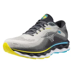 Mizuno Men's Wave Sky 7 Running Shoe - Pearl Blue/White - Regular (D) -Patagonia Shop 411411 5F00 07