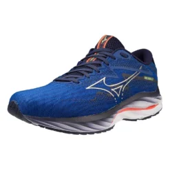 Mizuno Men's Wave Rider 27 Running Shoe - Surf The Web/White - Regular (D) -Patagonia Shop 411415 5E00 07