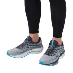 Mizuno Men's Wave Rider 27 Running Shoe - Pearl Blue/White - Regular (D) 20 Mizuno Men's Wave Rider 27 Running Shoe - Pearl Blue/White - Regular (D) -Patagonia Shop 411415 5F00 10