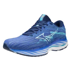 Mizuno Women's Wave Rider 27 Running Shoe - Ultramarine/White- Regular (B) -Patagonia Shop 411418 UM00 07