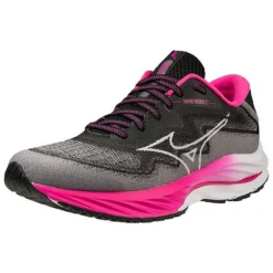 Mizuno Women's Project Zero Wave Rider 27 Running Shoe - Black/White- Regular (B) 9 Mizuno Women's Project Zero Wave Rider 27 Running Shoe - Black/White- Regular (B) -Patagonia Shop 411424 9000 07