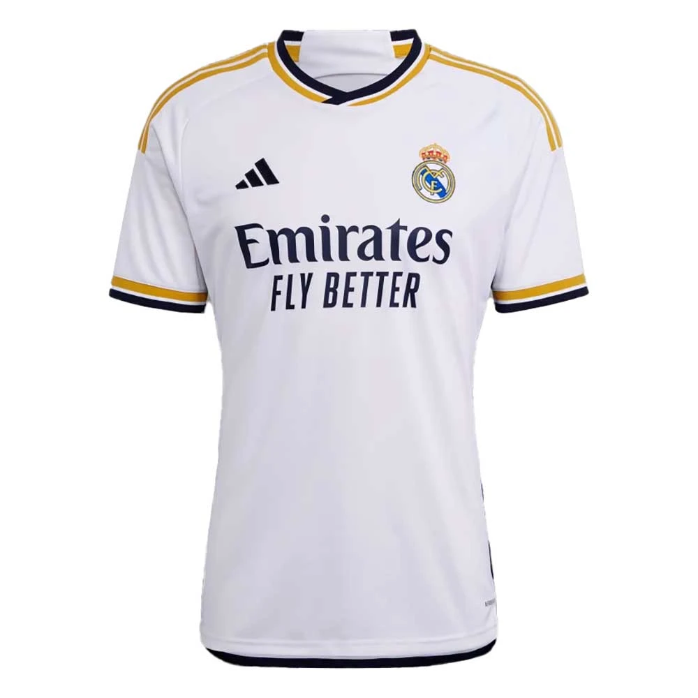 ADIDAS Men's REAL Madrid Home Jersey - White 1 ADIDAS Men's REAL Madrid Home Jersey - White