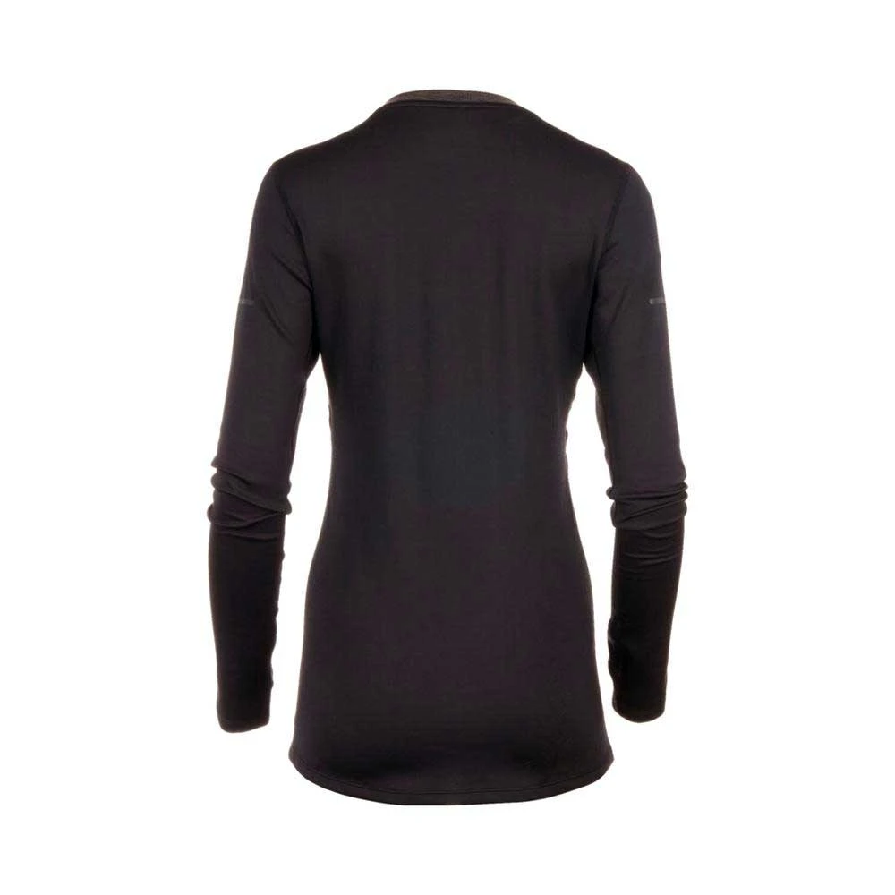 Mizuno Women's Breath Thermo Long Sleeve - Black 2 Mizuno Women's Breath Thermo Long Sleeve - Black - Image 2