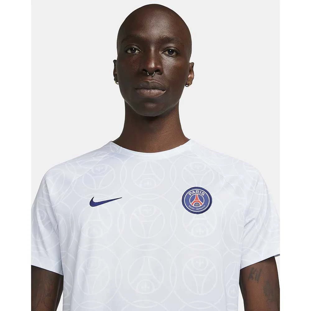 Men's Nike Paris Saint-Germain Dri-FIT Pre-Match Top -Aura/Aura 2 Men's Nike Paris Saint-Germain Dri-FIT Pre-Match Top -Aura/Aura - Image 2